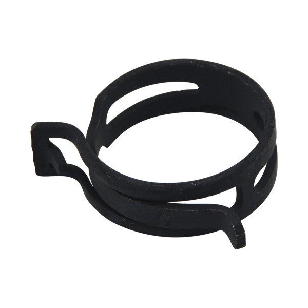 Spring band clamp 27.0 mm - Black, galvanized