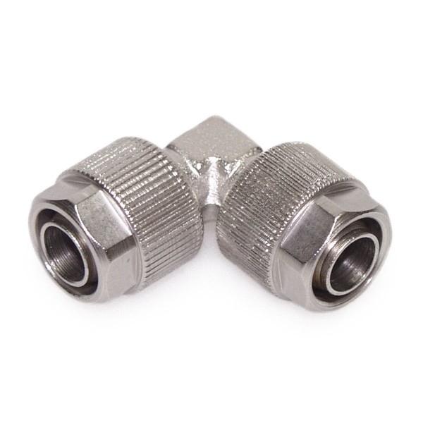 Connector for 2x 10/8 mm (8x1) - 90 degree angles