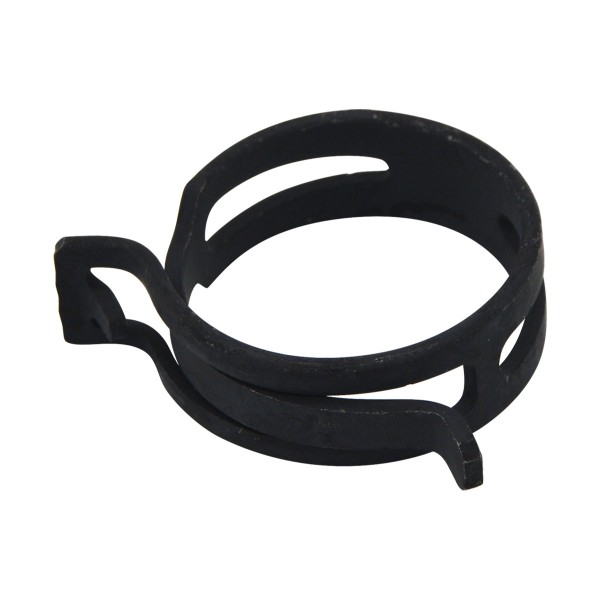 Spring band clamp 29.0 mm - Black, galvanized