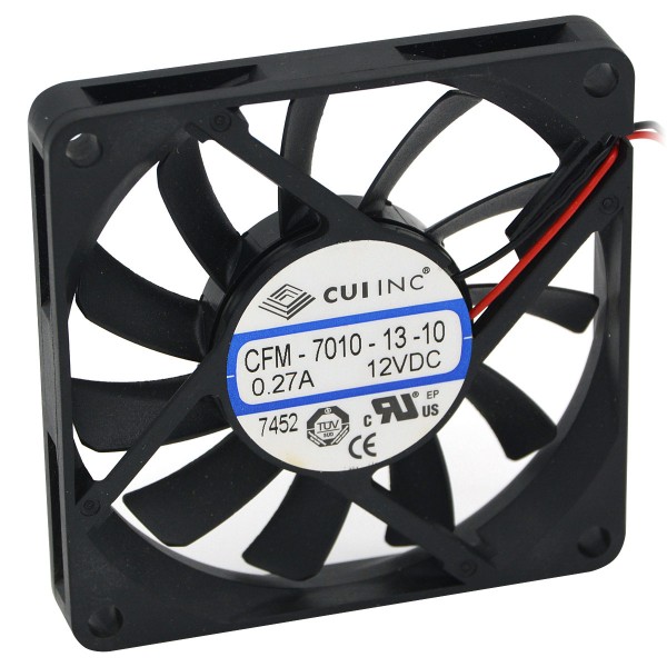 CUI Inc. 70 mm fan CFM-7010-13-10 - 3.24 W