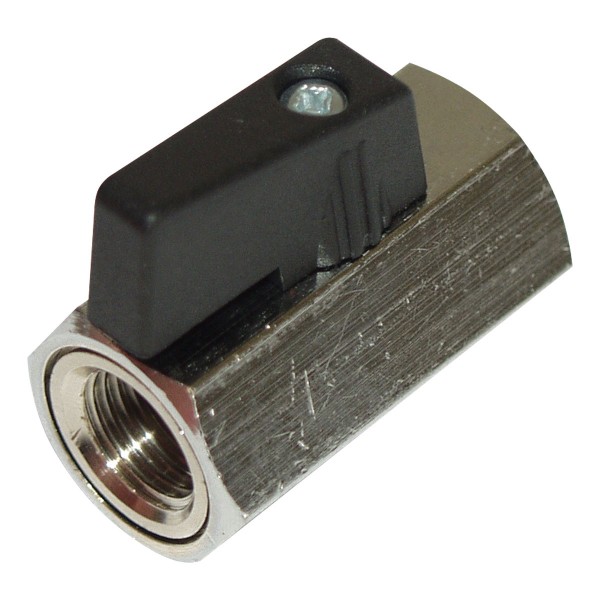 2/2-way mini ball valve with 2x G1/4 inch (it)